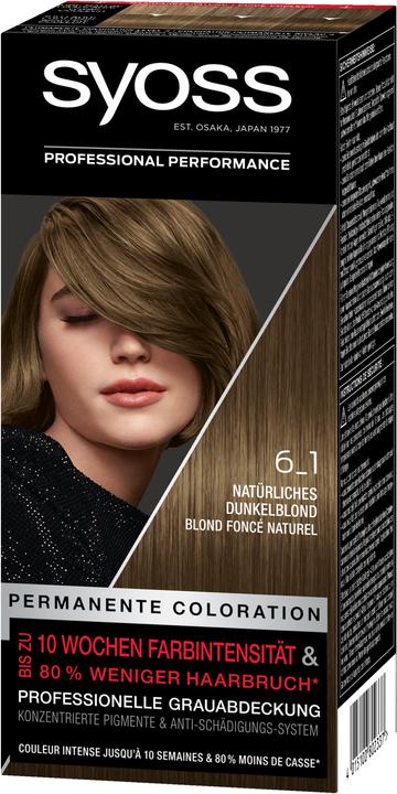 Produktbild Syoss Permanente Coloration (6_1 Natürliches Dunkelblond)