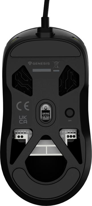 Productafbeelding Genesis Gamingmuis KRYPTON 660 RGB bedraad zwart (Bedraad)
