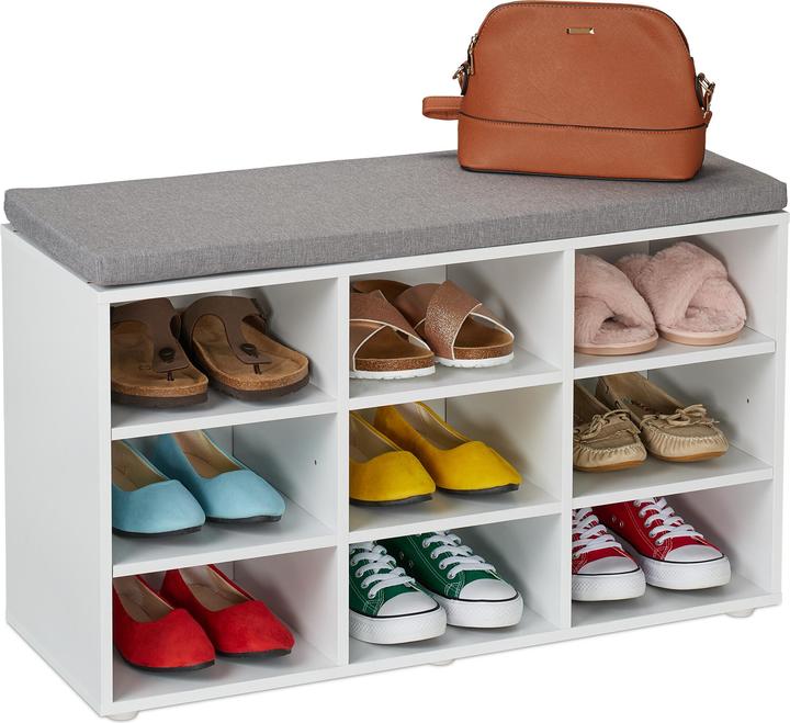 Relaxdays Shoe rack (104 x 30 x 48 cm)