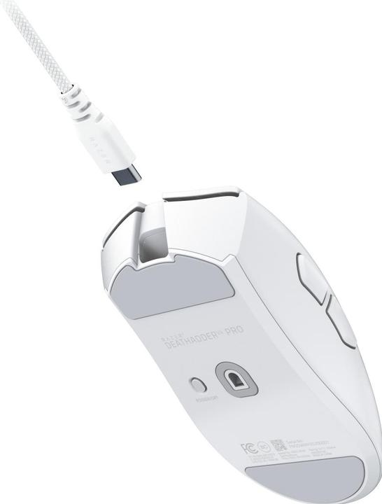 Produktbild Razer Deathadder V4 Pro Mouse White (Kabellos)