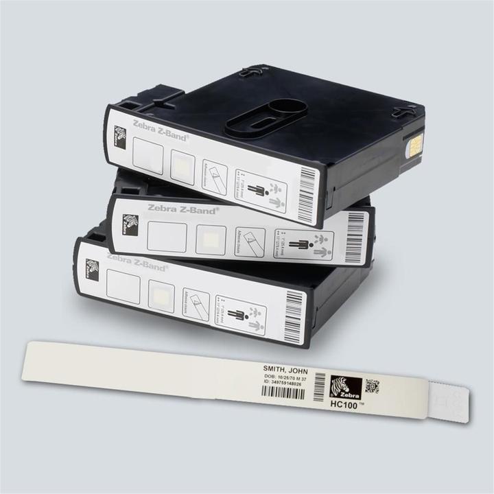Produktbild Zebra Z-Band Direct, adult, white (Weiss)