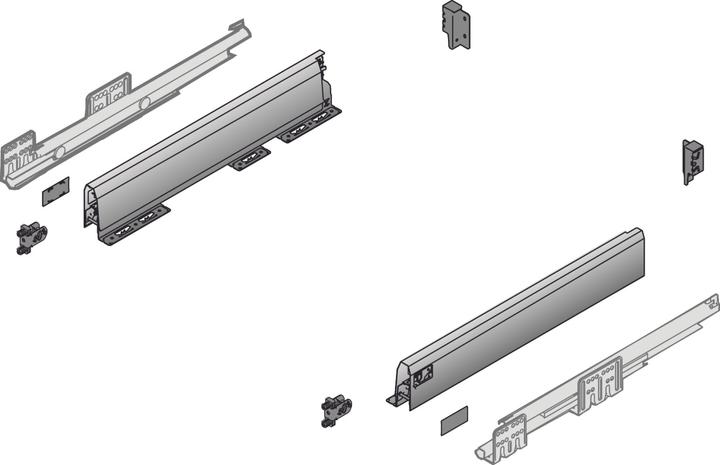 Produktbild Hettich Schubkasten Komplett-Set ArciTech 94/94, 40 kg