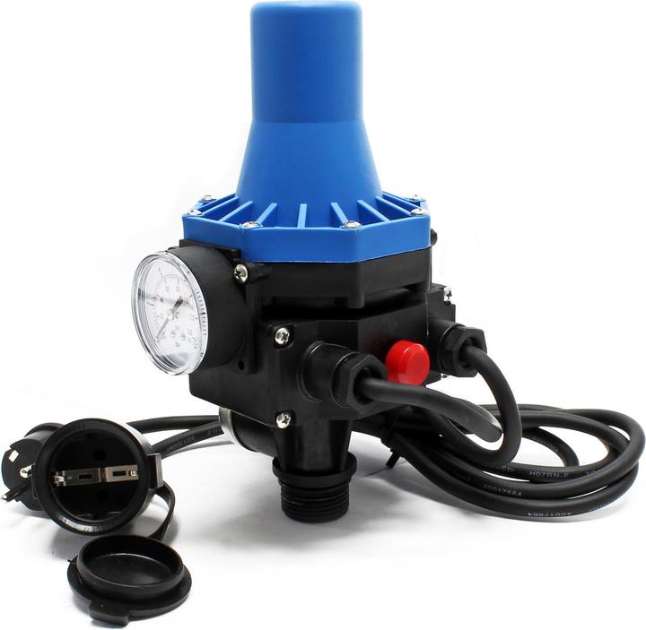 Wiltec Druckschalter Kabel SKD-3 230V 1-phasig Pumpensteuerung Hauswasserwerk (Hauswasserpumpe)
