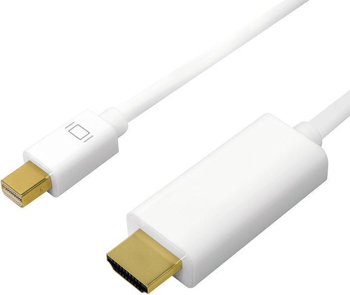 Produktbild LogiLink Mini DisplayPort — HDMI (Typ A) (1 m, DisplayPort)