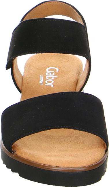 Actual product image Gabor Dames Sandalen - zwart (47)