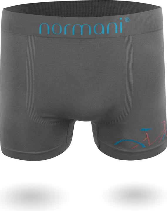 Image du produit Normani Boxer 6 pièces en microfibre de nylon pour hommes (S/M, paquet de 6)