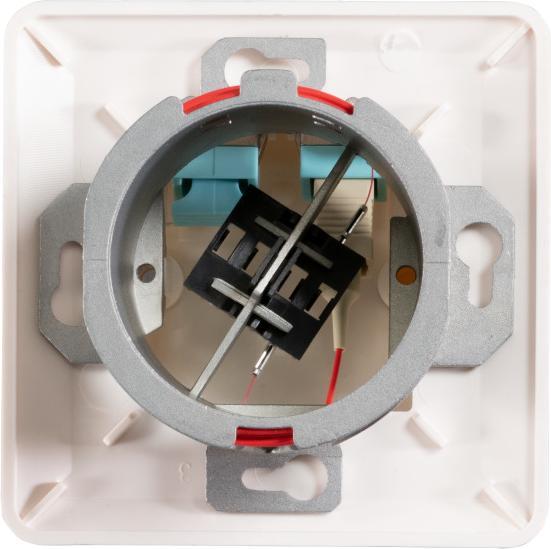 Produktbild EFB Elektronik FTTH-OUTLET-LC-OM3 Steckdose LC-D Weiss
