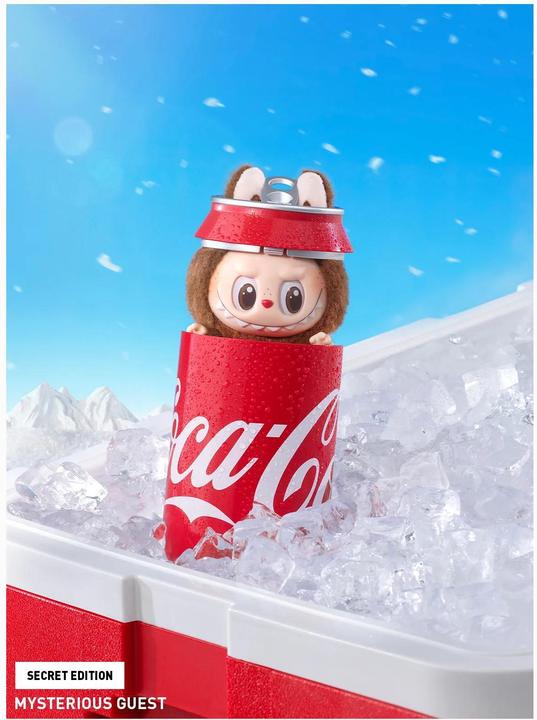 Produktbild Pop Mart Labubu The Monsters Coca Cola Serie Vinyl Face Sealed Case (Einzelpack) (17 cm)