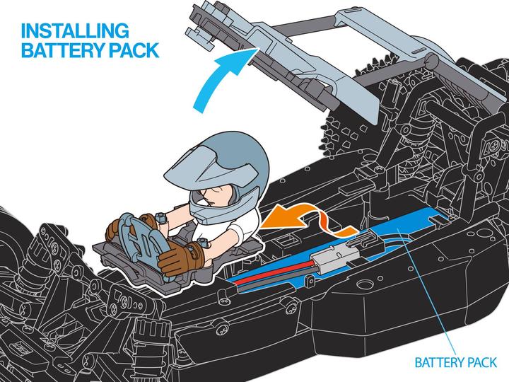 Produktbild Tamiya 1/10 RC Fighter NXGEN (DT-04) (Kit)