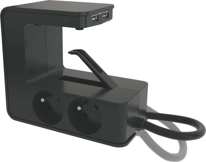 Image du produit Legrand U-Power Contactdoos Verdeelstekker - 2X USB Hub - Stekkerdoos - Penaarde Belgi - Verlengsnoer 1.5 Me (1 pcs)