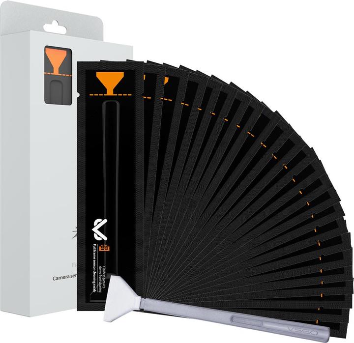 Actual product image VSGO Full format sensor cleaning swabs