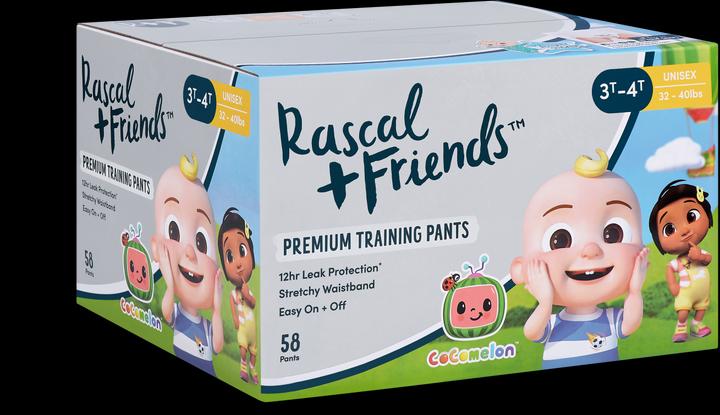 Image du produit Rascal+Friends RASCAL + FRIENDS Pants 5 size, 58pcs, 13-18 kg, 93594 (Taille 5, Pack, 58 pièce(s))
