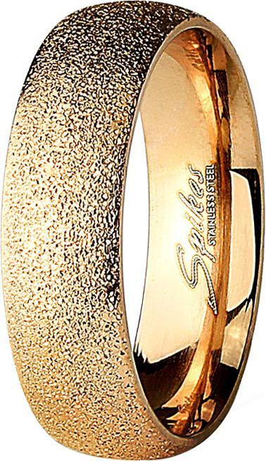 Star Piercing Ring rosegold gesprenkelt