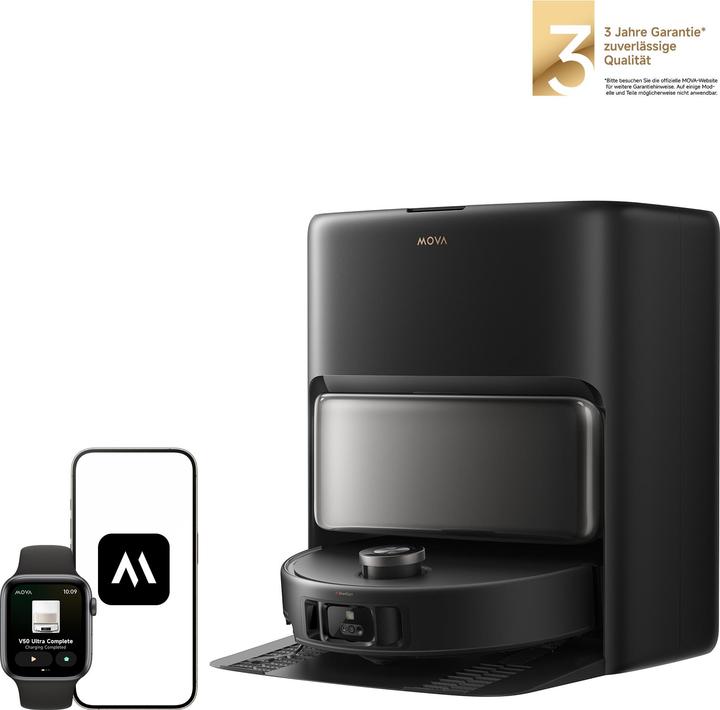 Produktbild Mova V50 Ultra Complete Black (Saugroboter)