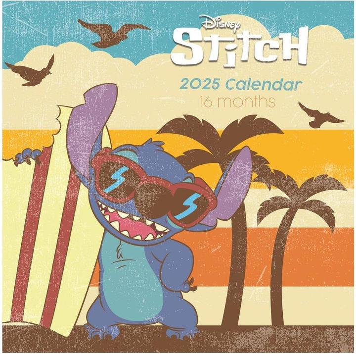 Image du produit Lilo & Stitch 2025 30X30 Calendrier broché (30 x 30 cm, Allemand)