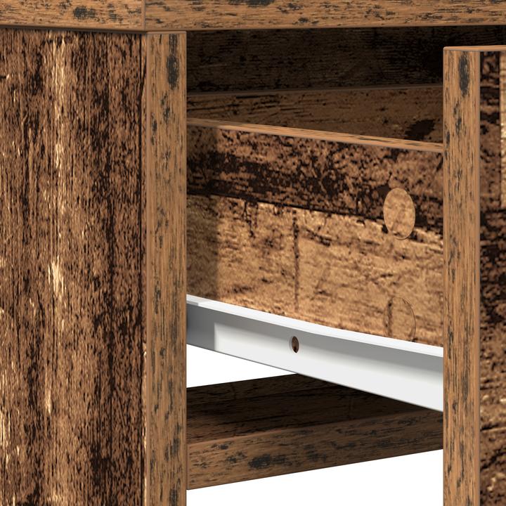 Immagine prodotto VidaXL Tavolino da toilette con cassetti in legno vecchio 50x41x140 cm