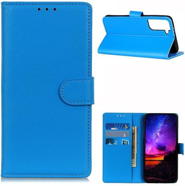 Produktbild MU Classic Litchi Leder Bookcover Series (Samsung Galaxy S21+)