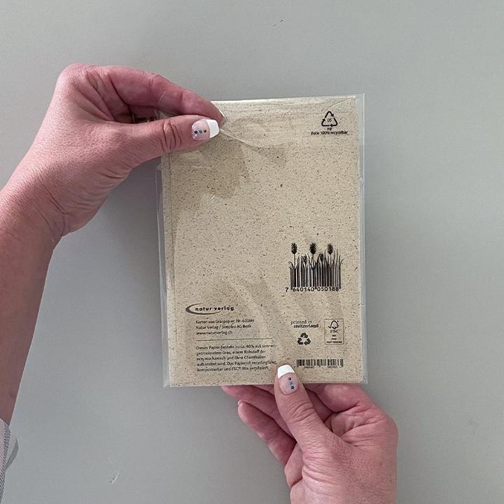 Actual product image Farewell card (1 pcs.)