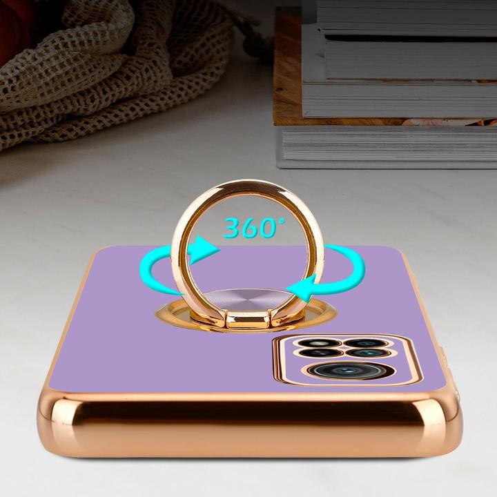 Produktbild Cadorabo Hülle für Xiaomi Mi 10T / Mi 10T PRO im TPU mit Kameraschutz und Ring LM089 Style (Xiaomi Mi 10T, Xiaomi Mi 10T Pro)