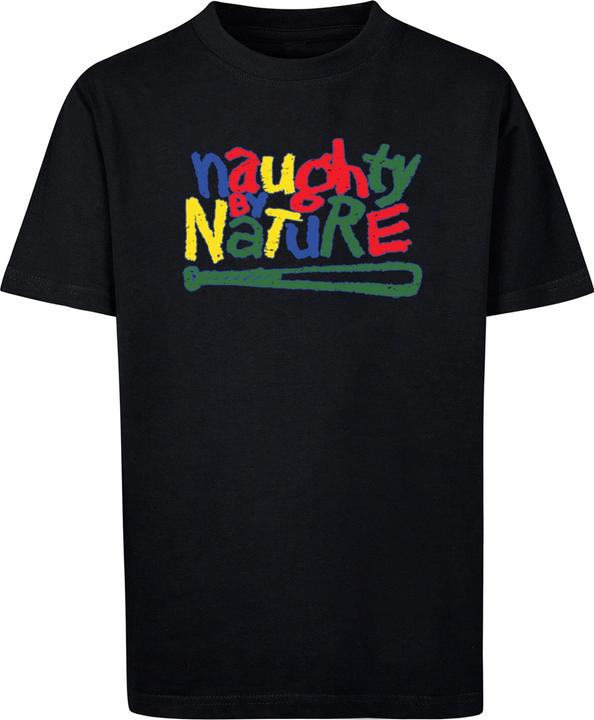 Immagine prodotto Merchcode Bambini Naughty By Nature - Maglietta Basic con logo - 160199 (158, 164)