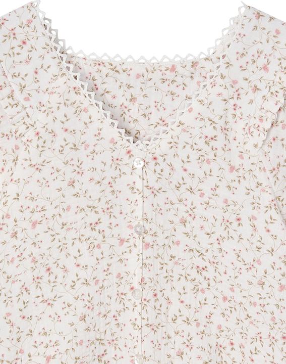 Immagine prodotto Vertbaudet Festliche Mädchen Bluse aus geblümtem Musselin (92)