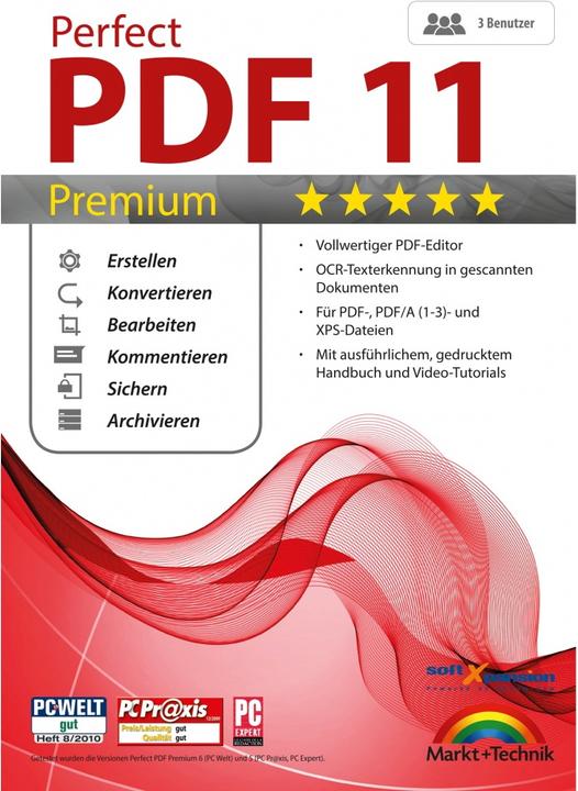 Actual product image Perfect PDF 11 Premium (3 User, 1 Devices/Users, unlimited)