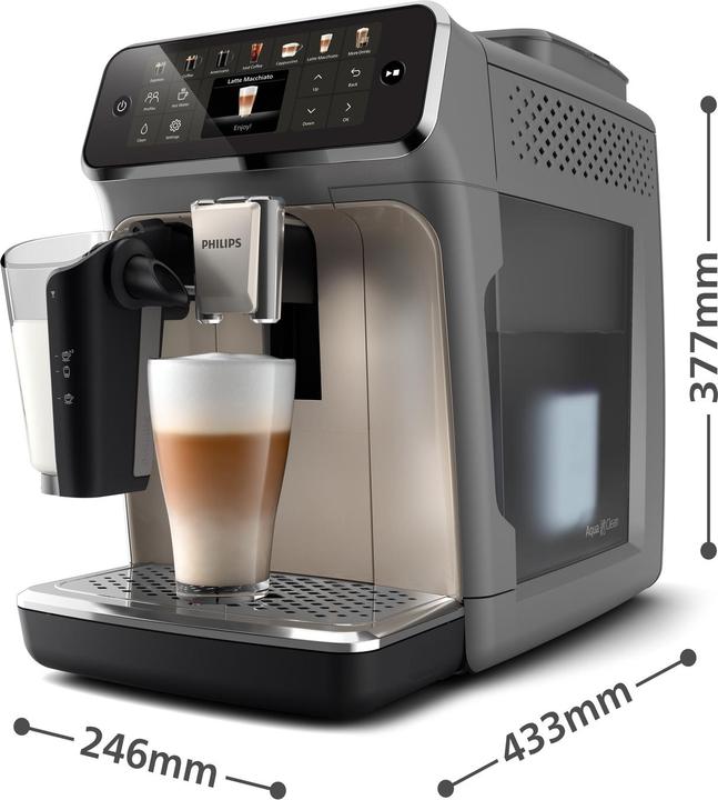 Immagine prodotto Philips Series 4400 LatteGo EP4446/70 Macchina per caffè completamente automatica