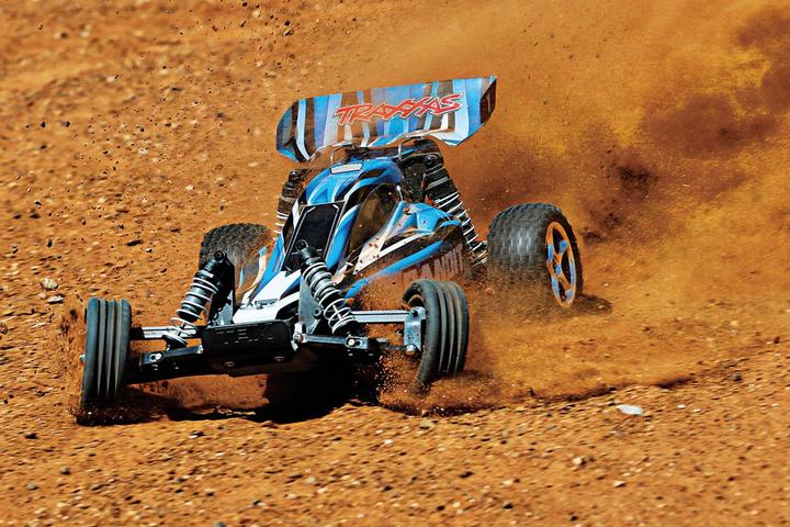 Image du produit Traxxas Bandit Bleu Buggy Rtr Sans Batterie/Chargeur 1/10 2wd Buggy Brushed (RTR Prêt à fonctionner)
