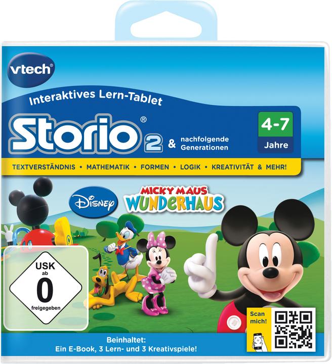 Actual product image VTech Storio 2 educational game: Mickey Mouse (German)