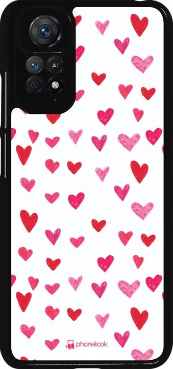 Produktbild PhoneLook Hülle Valentine 2022 Many pink hearts (Xiaomi Redmi Note 11, Oppo A11s)