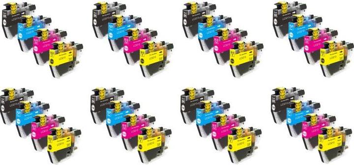 Image du produit Hermex Cartouche d'encre compatible pour Brother DCP-J774DW (M, Y, C, CF)