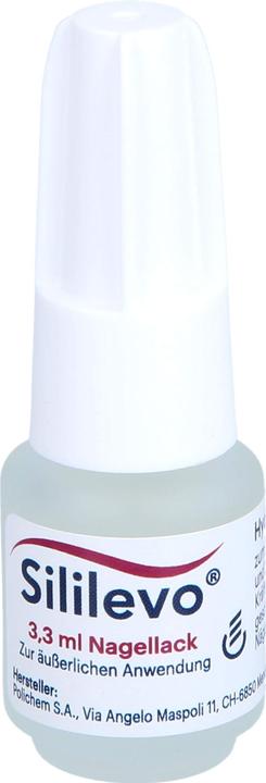 Actual product image Almirall Sililevo Hydro Varnish for building up and strengthening damaged nails, 3.3 ml solution (3.30 ml)