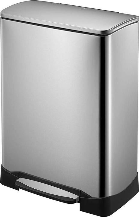Actual product image EKO - Neo-Cube recycling pedaalemmer 28+18 ltr, - Stainless Steel - mat RVS (28 l)