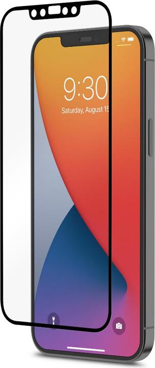 Produktbild Moshi iVisor AG Anti-glare Screen Protector for iPhone 12 Pro Max (Clear/Matte) - Black (1 Stück, Apple iPhone 12 Pro Max)