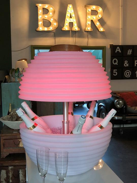 Actual product image Nikki.Amsterdam The.Bowl | Bluetooth® Speaker Lamp and Winecooler (Rechargeable battery operated)