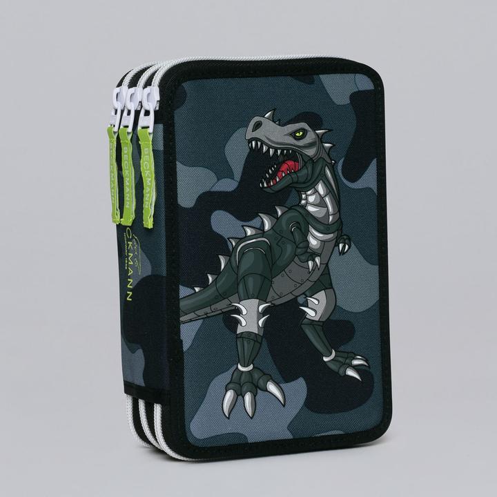 Produktbild Beckmann Schüleretui Triple Camo Rex