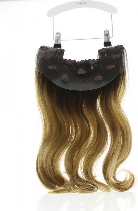 Image du produit Balmain Clip-In Weft Memory®Hair 45cm London, Blond foncé (Londres, 45 cm)