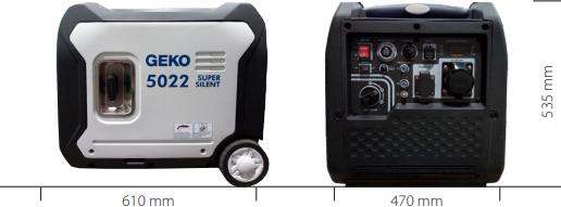 Productafbeelding GEKO Stroomgenerator (5000 W, 6 l)