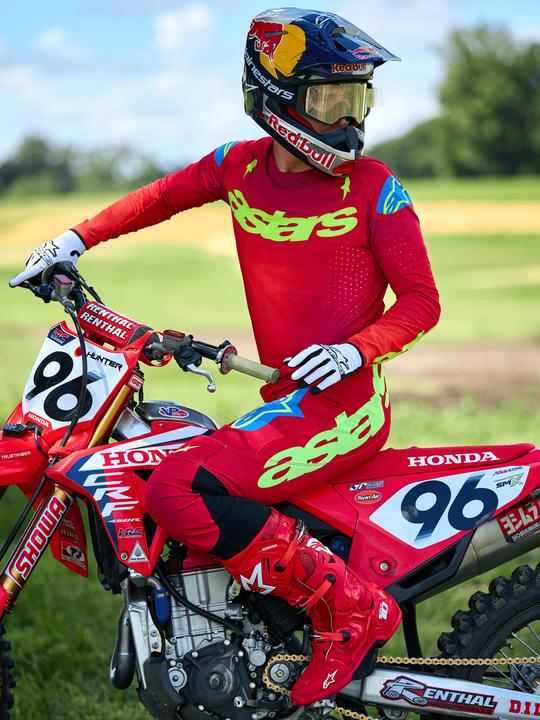 Actual product image Alpinestars Jersey 25 Supertech Maker Re (XL)