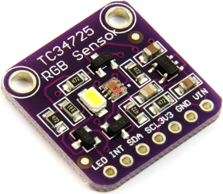 Immagine prodotto Purecrea Sensore di colore RGB TCS34725 con filtro IR e LED