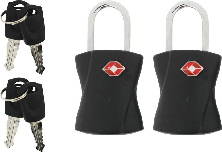 Image du produit Move TSA Key Lock, Black 2er Set