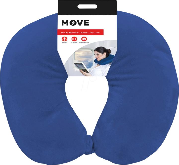 Move Micro Beats Travel Pillow Blue (Kopf- & Nackenkissen)