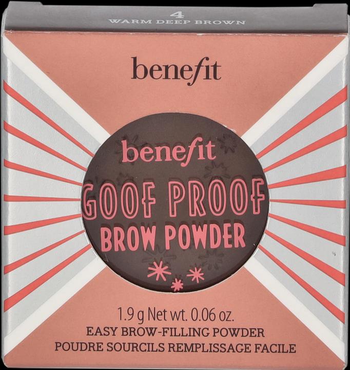 Produktbild BeneFit Cosmetics Goof Proof Brow Powder (4 Warm Deep Brown)