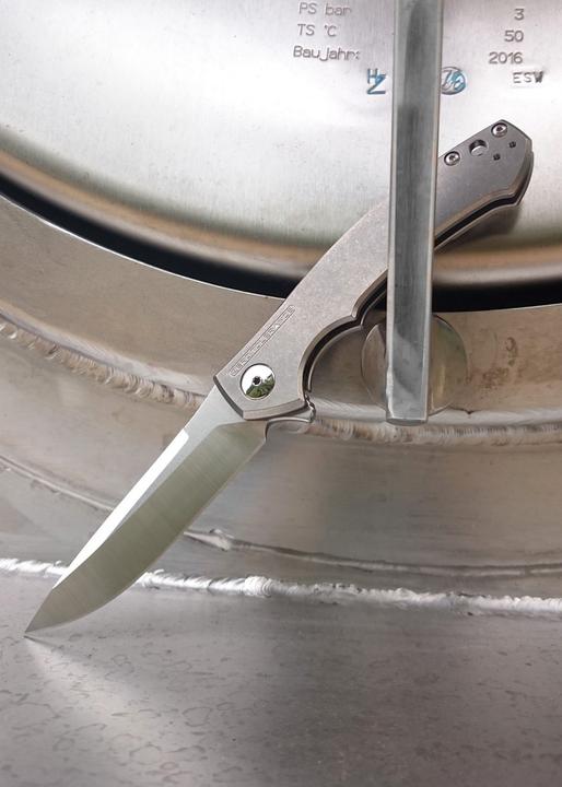 Image du produit Zero ZT 0450 Couteau de poche Sinkevich avec manche en titane (8.50 cm)