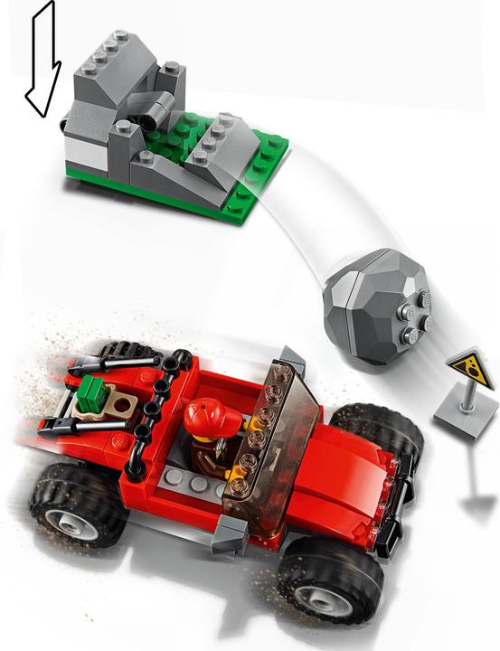 Produktbild LEGO Verfolgungsjagd auf Schotterpisten (60172, LEGO City)