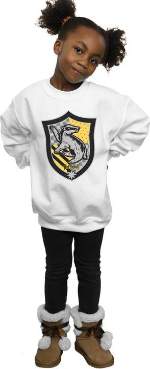 Produktbild Hufflepuff Crest Flat Sweatshirt Mädchen (140, 146)