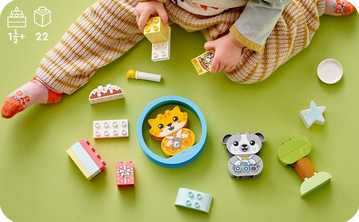 Produktbild LEGO Mein erstes Hündchen & Kätzchen - mit Ton (10977)