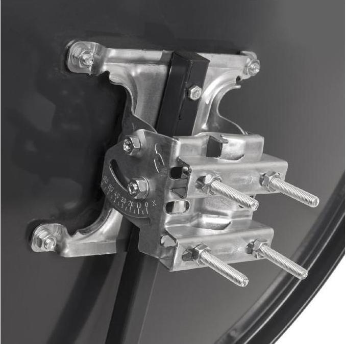 Produktbild Maclean Satellitenantennen-TV-System MCTV-926, phosphatierter Stahl, Graphit, 65 cm (Parabolantenne, DVB-S / -S2)