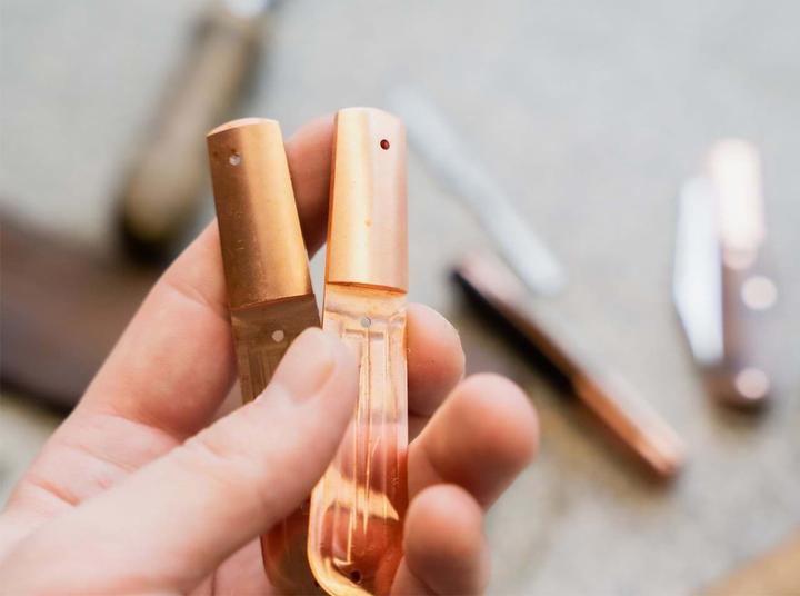 Produktbild Böker Barlow Copper Integral Wüsteneisenholz (6.60 cm)
