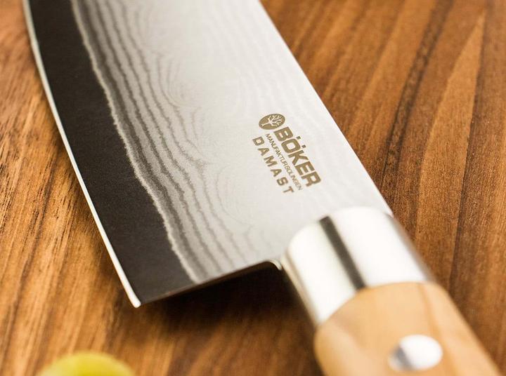 Produktbild Böker Damast Olive Santoku (17.20 cm)
